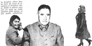 Augusto Pinochet, generale, che a capo dei «golpisti» ha trascinato il Cile in un lago di sangue.